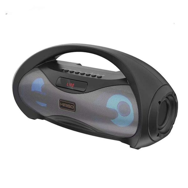 KM-S2 portable Bluetooth speaker for outdoor square karaoke, God of War subwoofer with and microphone