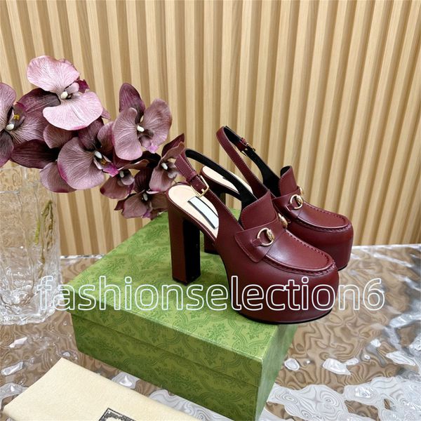 WOMEN&#039;S HORSEBIT PLATFORM SANDAL women luxury dress shoes designer high heels sandals opyum pumps stiletto brand heel leather open toes