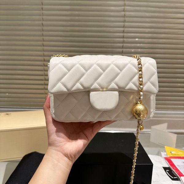 Fashion handbag bag luxury women Designers Shopping Shoulder bags Classic pattern Appliques leather chain Crossbody Messenger Female wallet