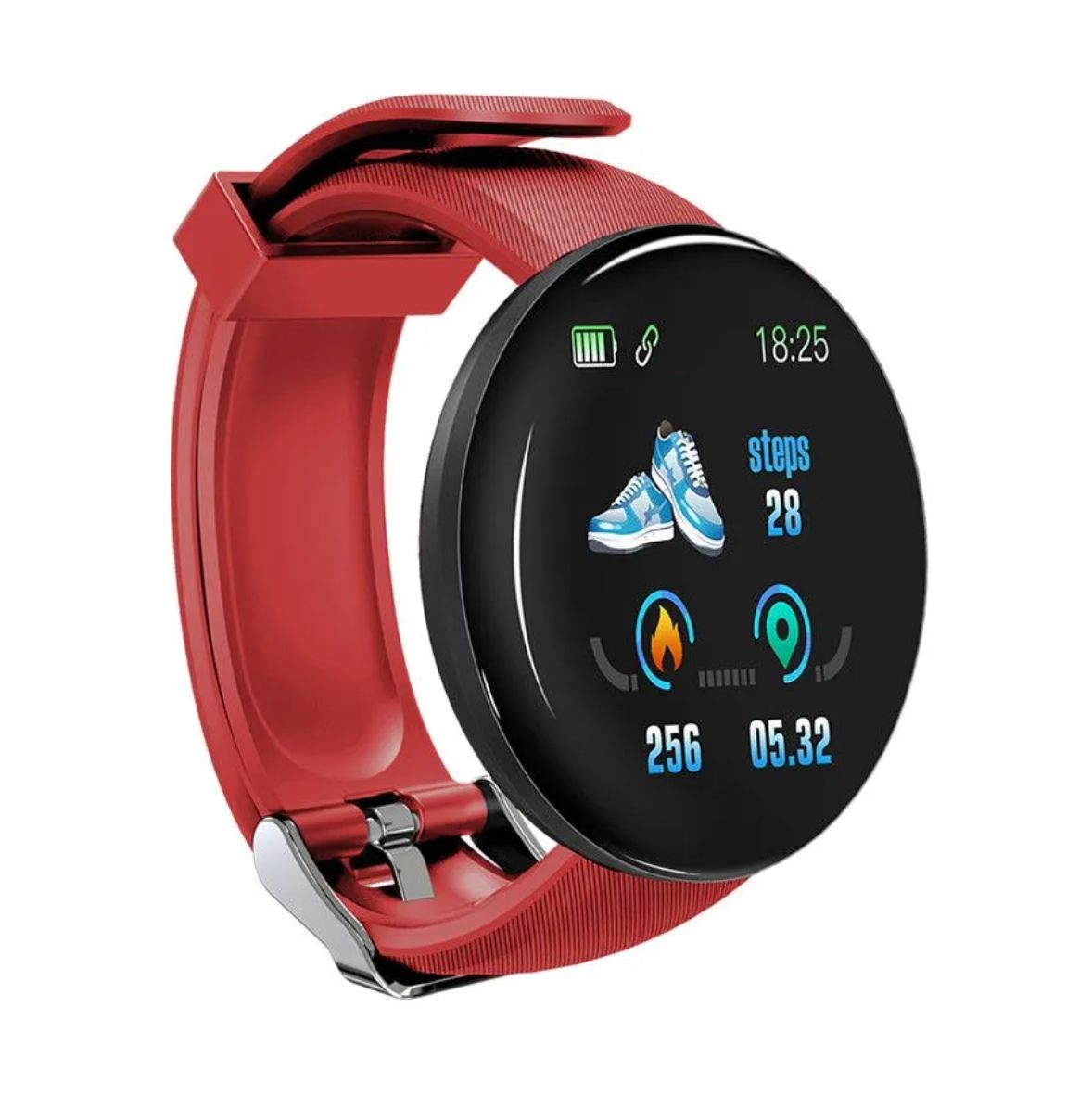 D18 Smart Bracelet Watch Men Women Blood Pressure Round Smart wristband Waterproof Sport Smart Watch Fitness Tracker Wristbands