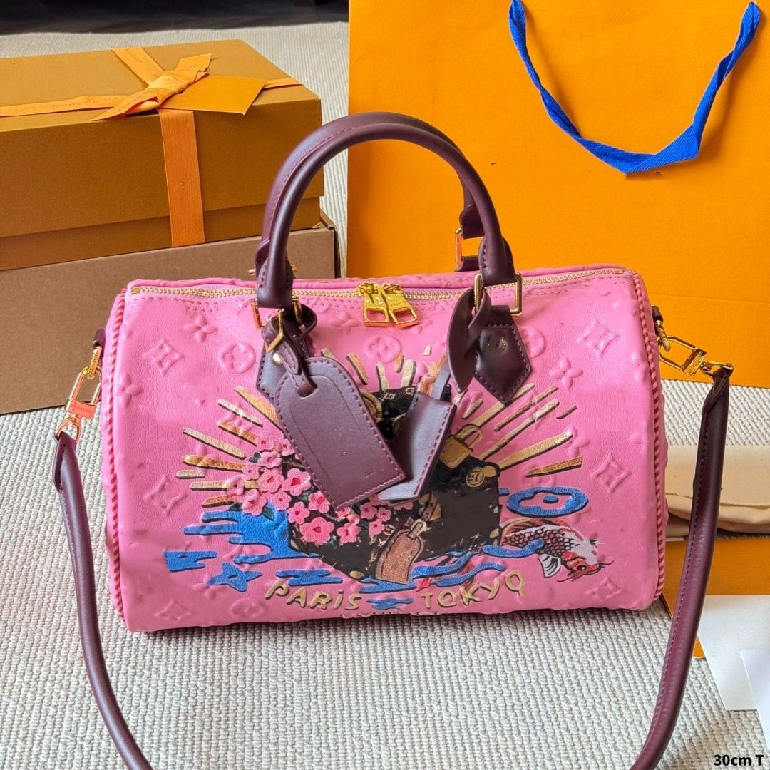 pillow Flower Bag women Crossbody Bags Messenger Purse Luxurys Designers Bags Handbag Wallets Bag Card Holder pouch Laptop Bag casual Tore 30cm