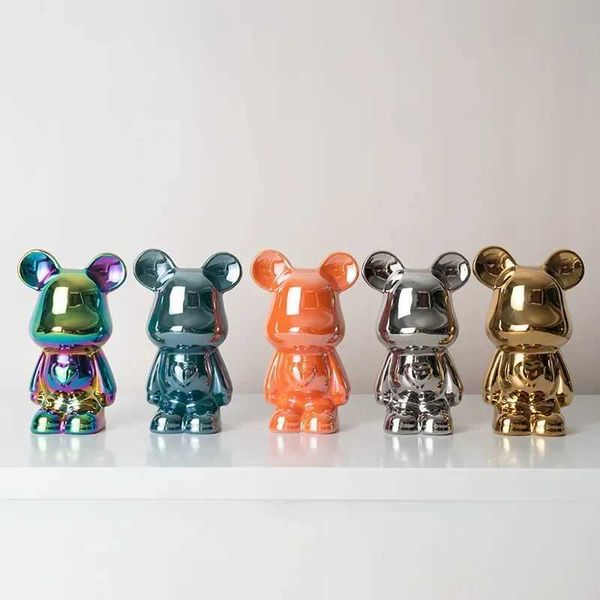 Other Toys Individualistic Violent Bear Ornament Resin Trend Living Room Bedroom Childrens Room Practical Home Decorations S25212