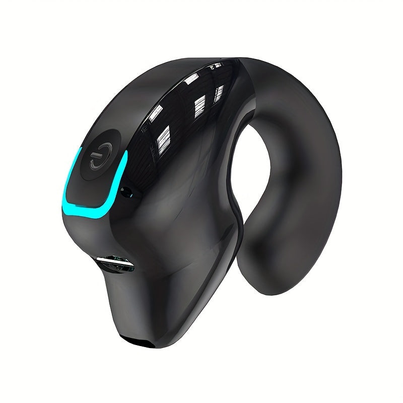 TEMU Mini Wireless Sports Headset-single Ear, Noise Reduction Microphone Is Suitable For Calls And Music, Compatible With -ios