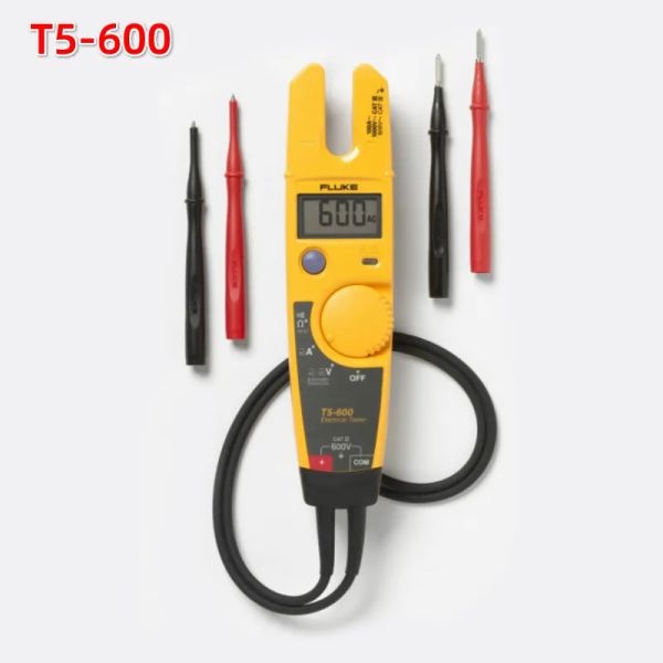 wholesale FLUKE T5-600 Clamp Meter Fluke T5 Electrical tester with Current, Check Voltage, Continuity and Current 600V 1000V AC Original LL