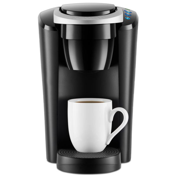 Compact Single Serve K Cup Pod Coffee Maker Black F014