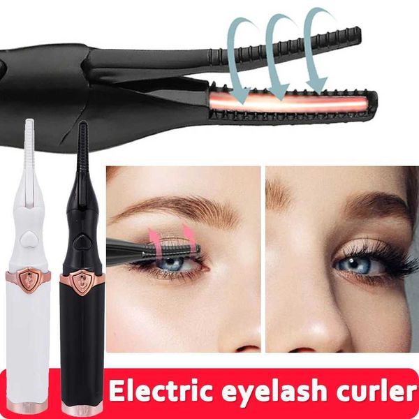 Portable Electric Heated Eyelash Curler with Natural Fast Curling 3Temperature Modes 48Hours Long Lasting Women Eye Makeup Tools Y240810