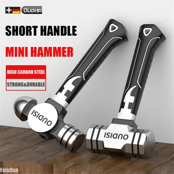 Short Handle Octagonal Hammer Hand Tool Heavy Duty High Carbon Steel Nail for Woodworking 231228