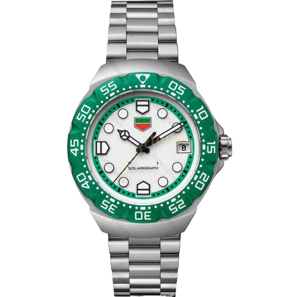 2025 Designer High Quality Watch Tagly Huer Watch F1 Deluxe Super Clone Diving Watch Chronograph Watch Men&#039;s Watch