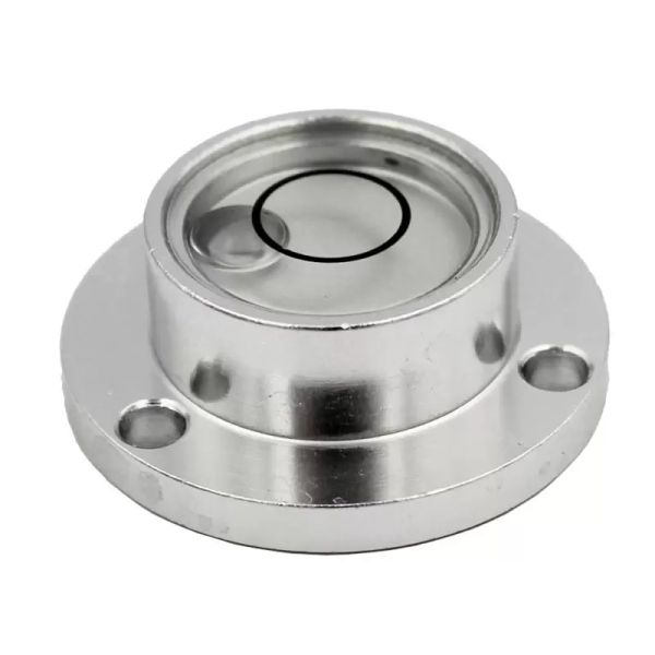 Level Measuring Instruments High precision bubble level Small bulls eye level Metal circular Mini portable horizontal beads 30x20x11mm