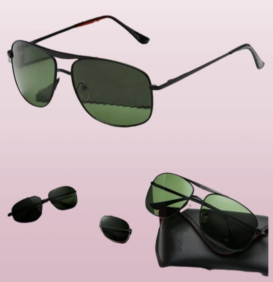 luxury designer sunglasses classic attitude sun glasses for men metal women brand Pilot glass high quality vintage fashion eyewear1495254