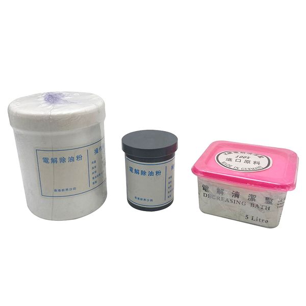 Electrolytic Cleaner Powder Decreasing Bath Electrolytic Cleaning Salt Degreasing for Jewelry Surface Before Plating