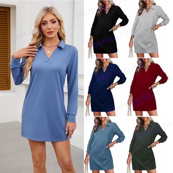 Halloween Hooded Dress for Women Fashion Casual Long Sleeve Patchwork Print Hoodie Pullover Dress Pocket Party Midi Dress O25