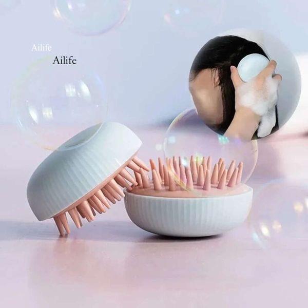 Household Bath Shampoo Cleaning Shampoos Brushes Does Not Hurt Hair Scalp Massage Portable Travel Baths Cleanings Brush