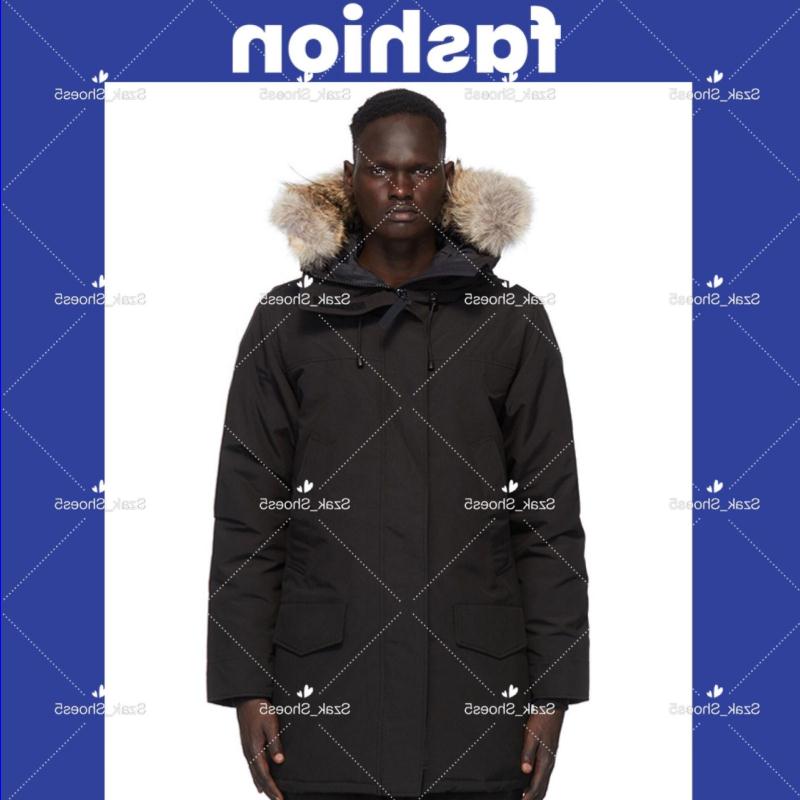 top Jackets Mens Down Jacket Puffer Hooded Wolf Fur Thick Coat Men High Quality duck outerwear feather Parka classic warm cotton thicke Vrnn