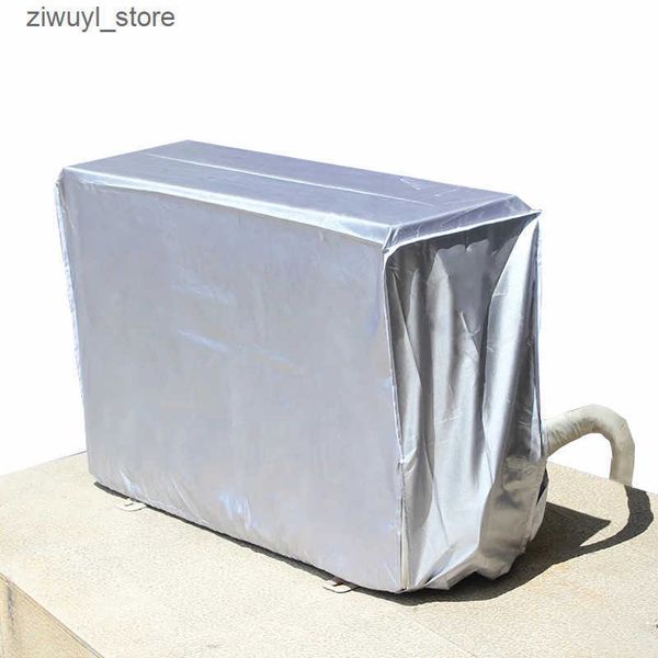 Dust Cover Air conditioner waterproof cover outdoor condenser household storage dustproof sunscreen front load washing machine dryer cover L