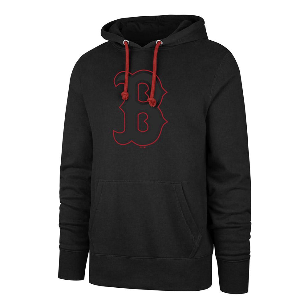 Boston Red Sox Men's Black Imprint '47 BURNSIDE HOODIE