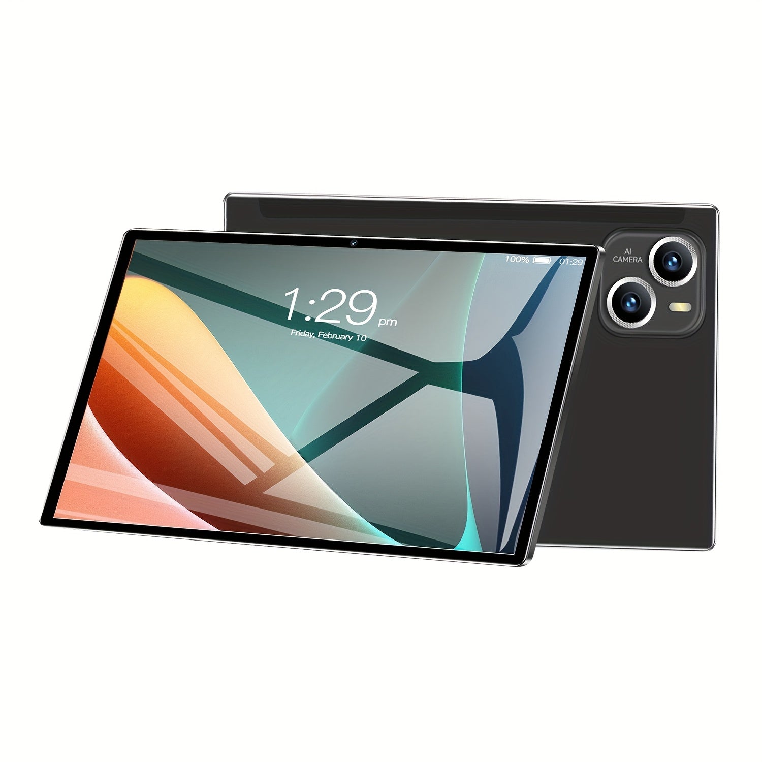 TEMU 10.1-inch 14 Tablet Q75, 2025 New Model, With Protective Case, Wireless Touchscreen Pen, Stand, And Headphones, Dual Wi-fi Tablet, Dual Cameras,