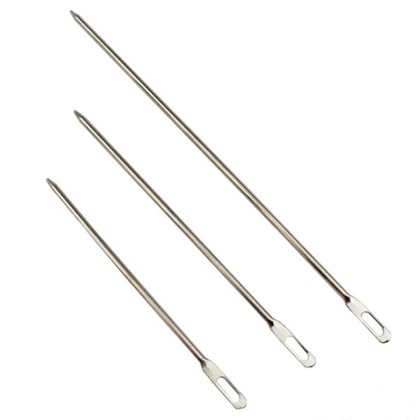 Elastic Cord Rope Threader Large Hole Threading Needle Flexible Drawstring Thread Needles Pant Clothing Threading Tools 1-3Pcs