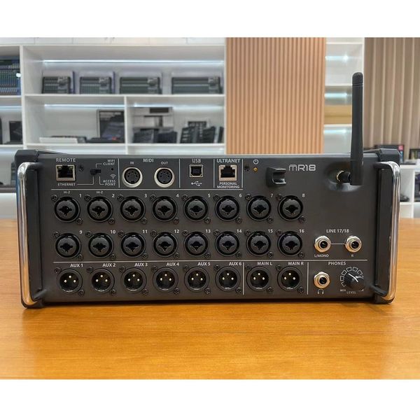 Seja Heringer Air 1: 1 MR18XR18 Mixer digital profissional de 18 canais Console PCApp Original Brand Software Controle