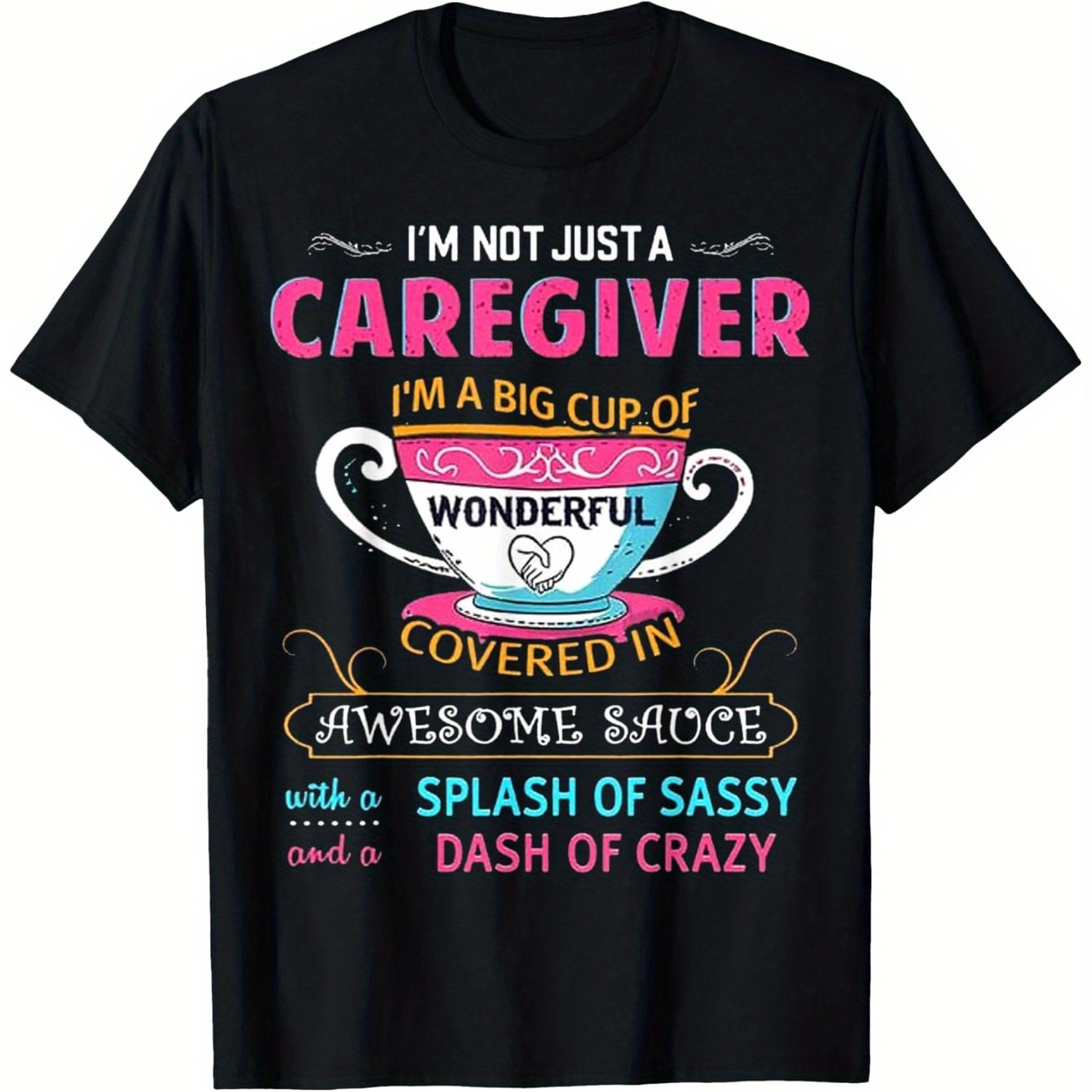 TEMU I'm A I'm A Of Wonderful Covered T-shirtt-shirt For 's Day Easter Gifts For Father's Day Day Birthday Gifts Christmas Gift For Men Women