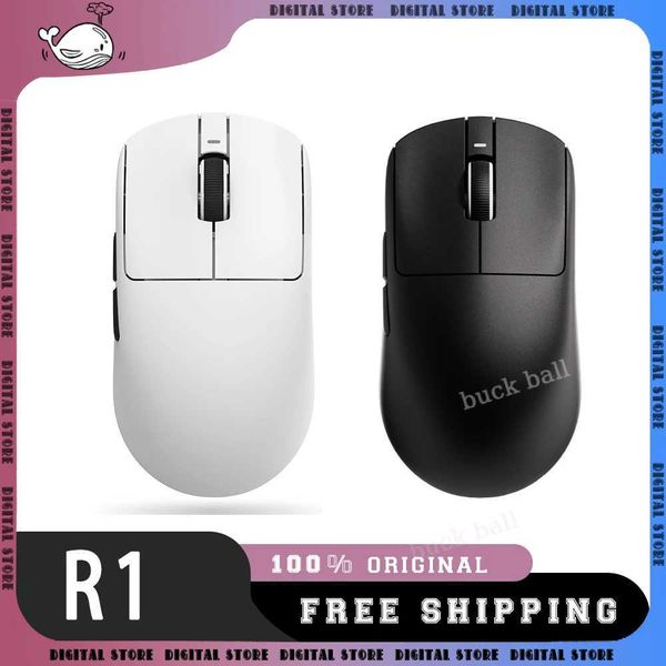 Mice New VXE Dragonfly R1 Series 2.4G Wireless Mouse R1 Pro Max Lightweight PAW3395 SE F Gaming Mouse Win Mac Linux Gift CL241230