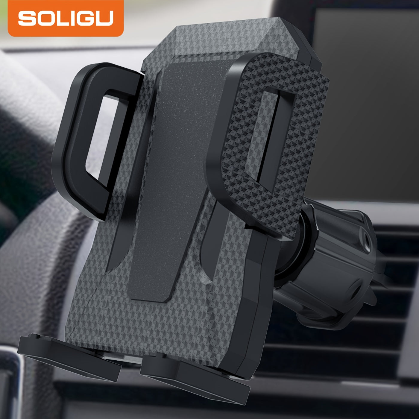 TEMU Phone Holders For Your Car With Metal Hook Clip, Air Vent Cell Phone Stand Car Mount, Universal Automobile Cradle Fit For Iphone And All