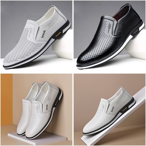 New Fashion Dress Shoes mens Womens Leisure wear resistance loafers red bottomed shoes Trainers sneakers Black white Breathable mesh surface