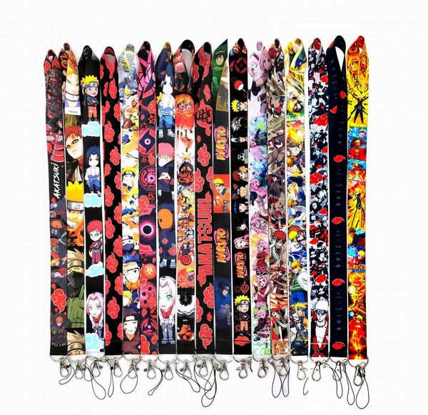 Cell Phone Straps & Charms Straps Anime Lanyard For Keychain ID Card Cover Pass student Mobile USB Badge Holder Key Ring Neck Straps Accesso