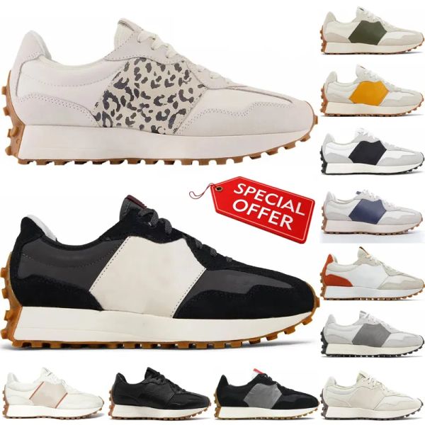 New Free shipping shoes Designer Running Shoes For Mens Womens Sneakers Athletic Trainers Sea Salt Suede Beige Black White Grey Leopard Gym