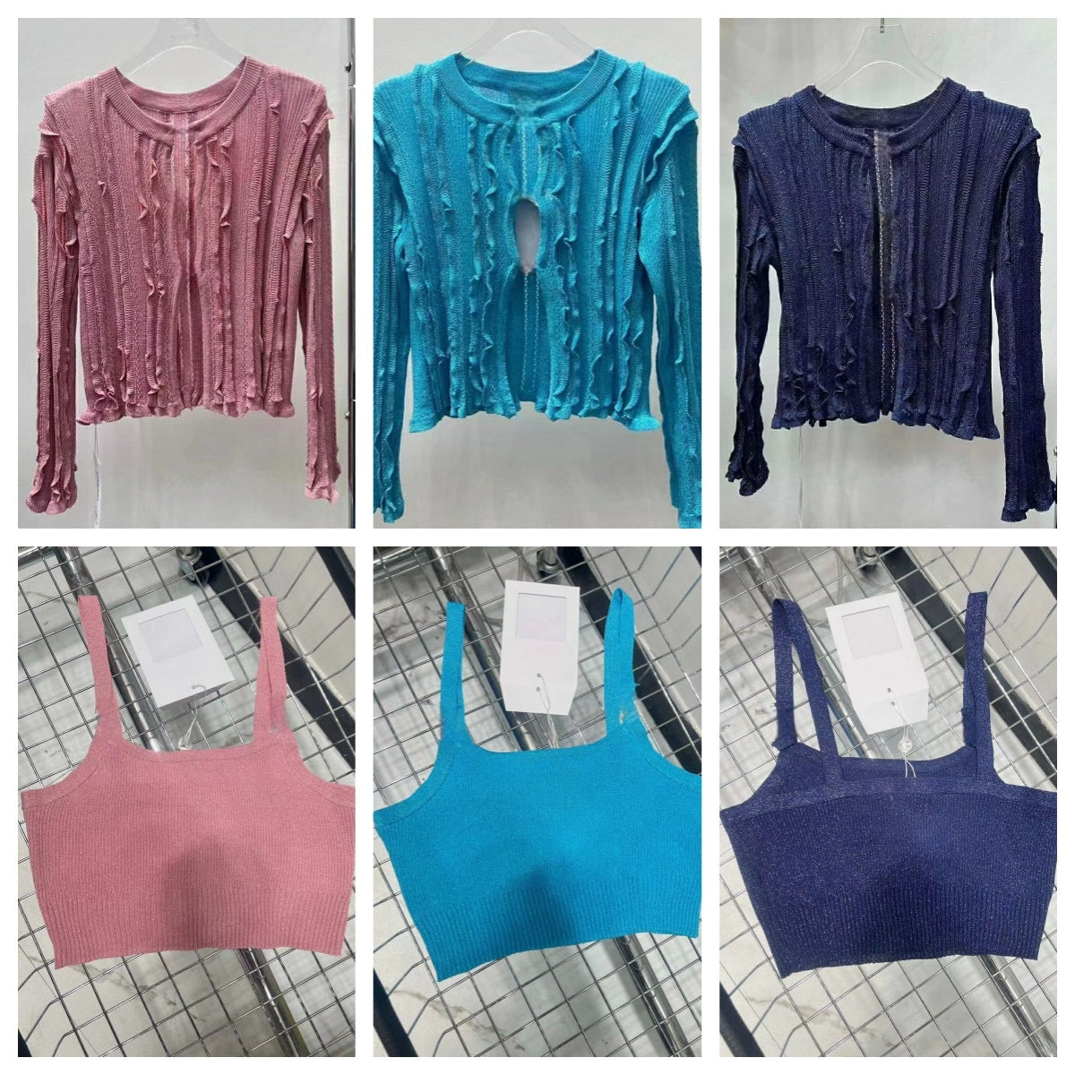 Fashion Design Clothing Top Long-dress Cardigan Desinger Set