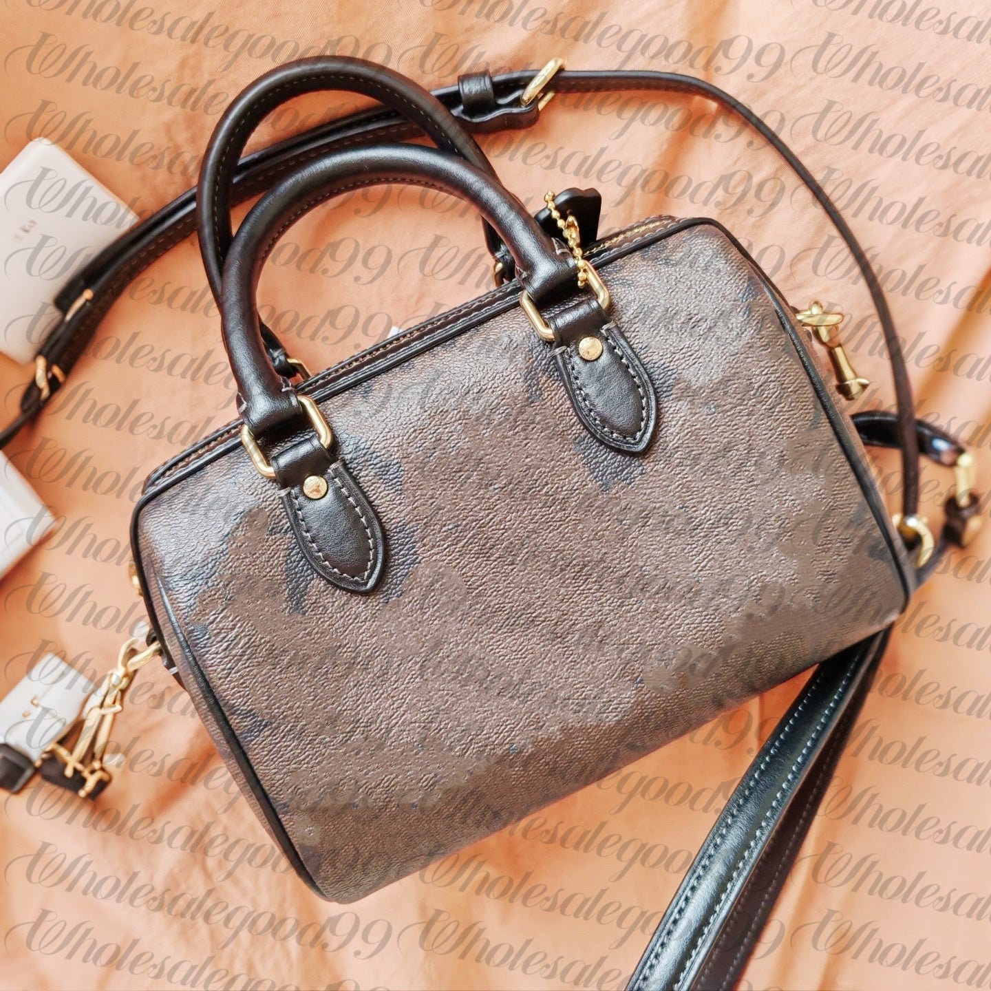 Mini rowan satchel bag Top handle Designer shoulder bag Womens Mens Pillow Luxury tote handbag travel boston bag Lady Sac luxe Leather crossbody clu