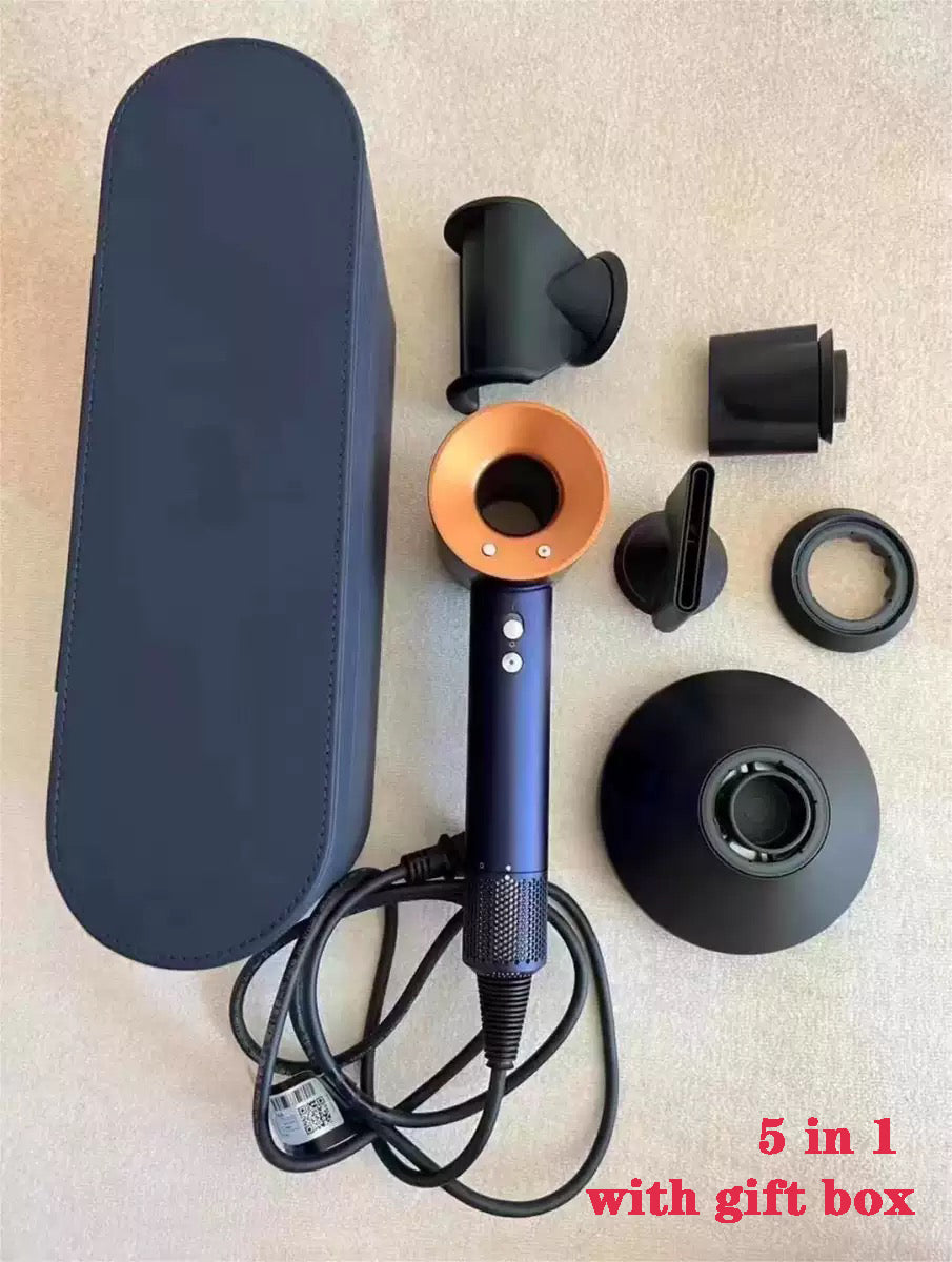 Designer Dryers 08 with gift box 5 in1 Hair Salon 15 Hairdryer Hair dryer sets Designer 07 16 Hair Care Electric Hair Drier Quick dry HD18 Safety Bl
