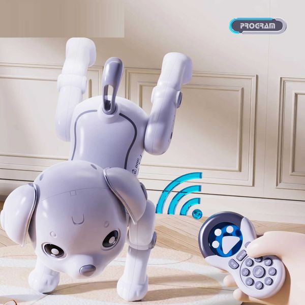 Electronics Robots Rc Robot Electronic Dog Intelligent Robot Dog Pet Touch Function Voice Control - Smart Programmable Chinese Version J2411