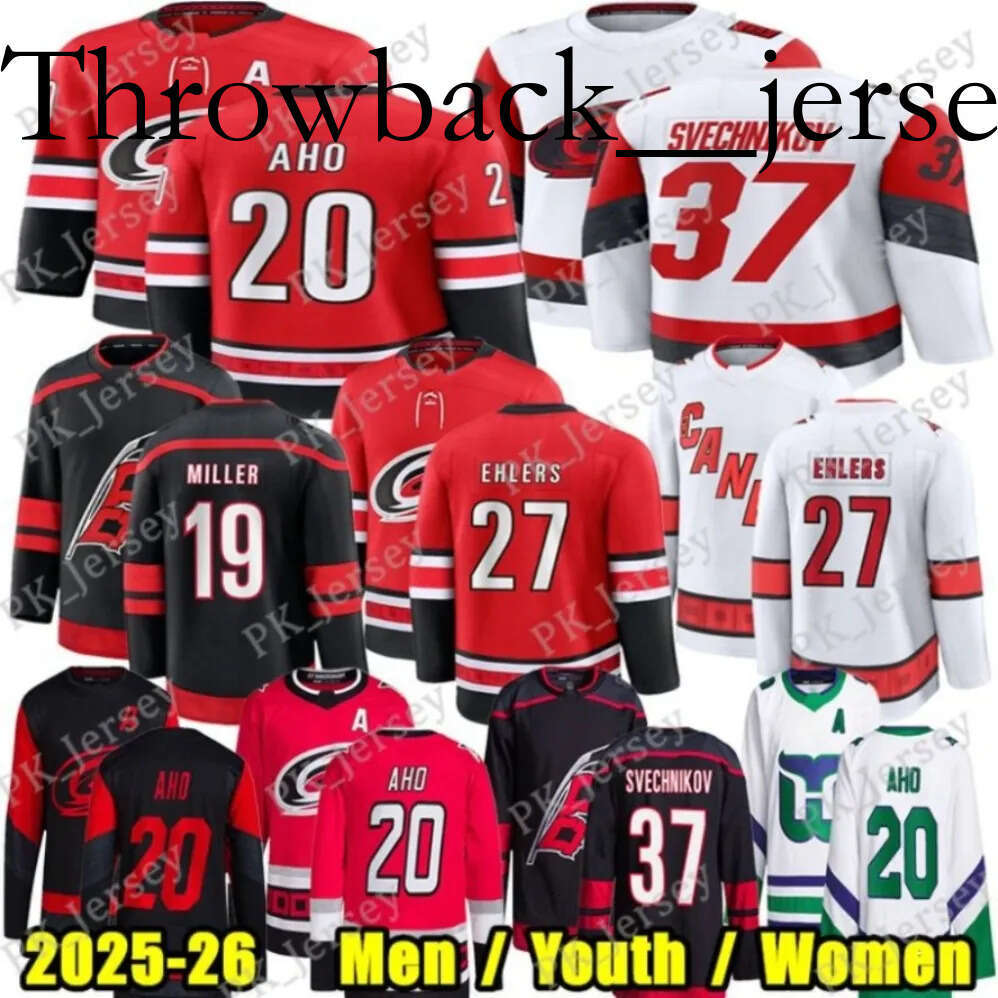 Thr 20 Sebastian Aho carolina hockey 27 Nikol Ehlers Seth Jarvis Andrei Svechnikov hurricane K&#039;Andre Miller Staal Logan Stankoven Jaccob Slavin