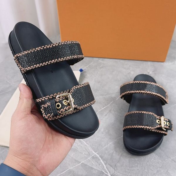 Sandals Men Women Slippers Slides Thick Platform Soled Slip Soft Soled Fashion Home Slippers Women Wear Beach S750 06