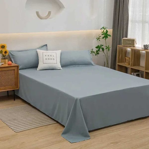 Soft cotton bedding set with two shells suitable for solid color bed sheets - simple one bedroom set X241029