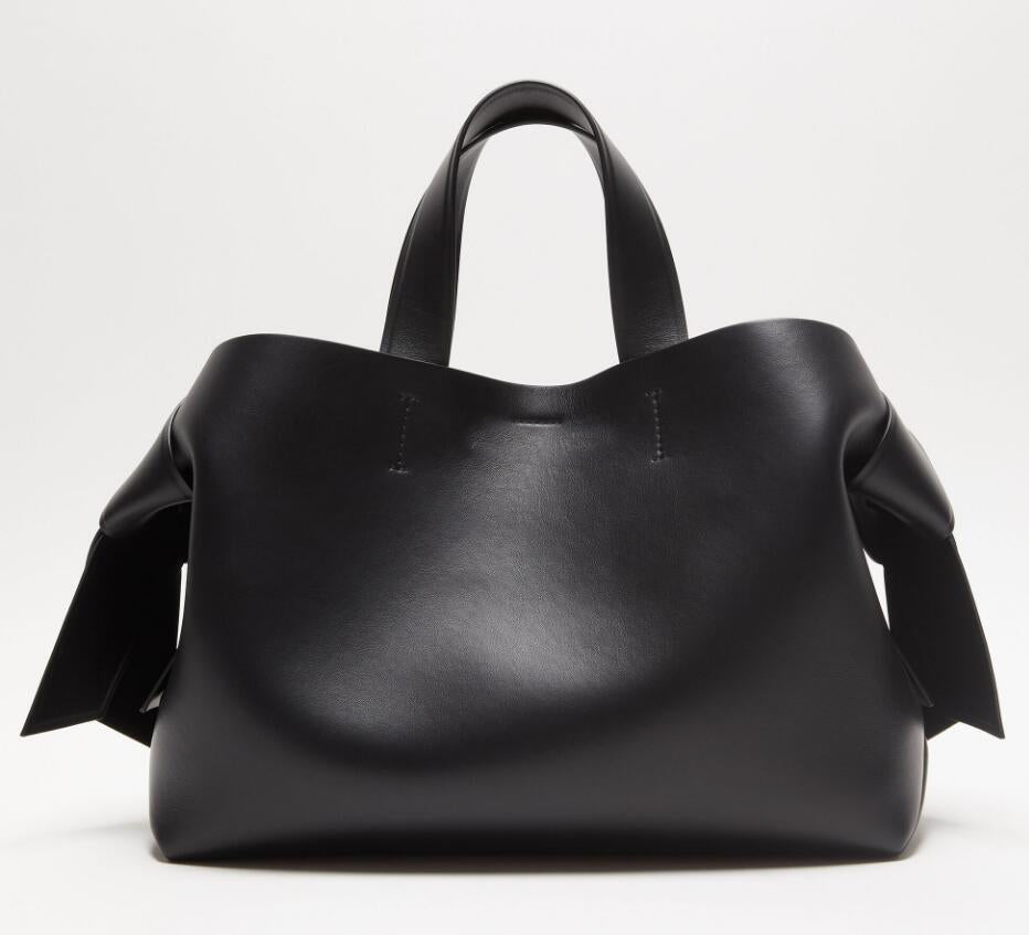 designer Fashion Musubi Bow Handbag tote bag Leather Messenger Shoulder Carrying Womens Capacity Composite Shopping Bag