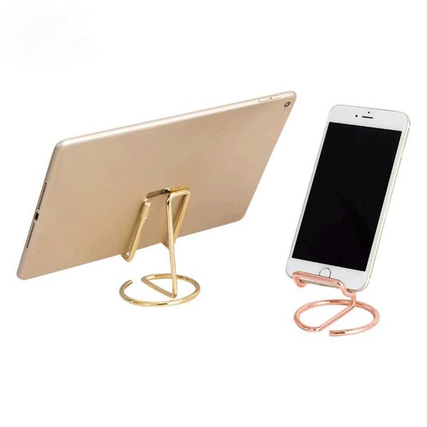 gold rose gold black holder suitable for iPad universal desktop decoration phone accessories mobile phones and tablets CL250207
