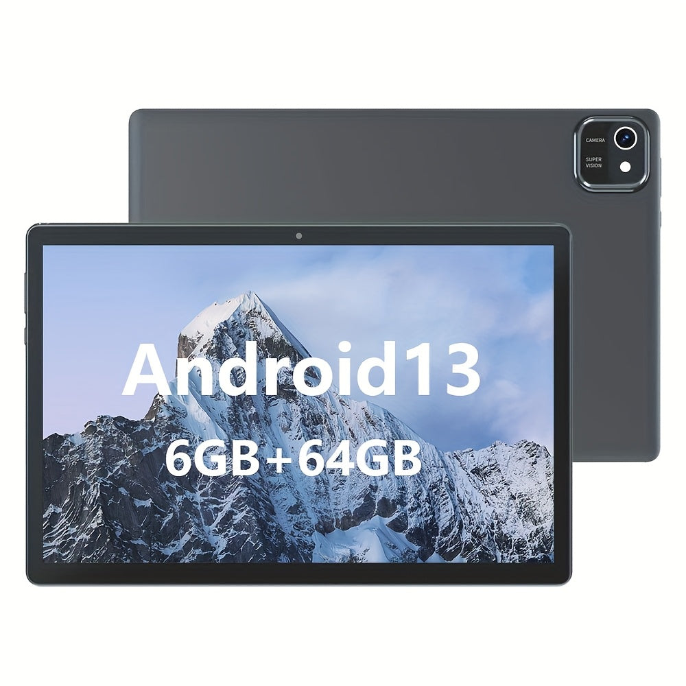 TEMU 2025 New 13.0, 10-inch Tablet, 4+64gb Storage, Support For Storage Expansion Up To 512gb, Tablet, Ips Screen, With Gps, Wifi, 6000mah Battery,