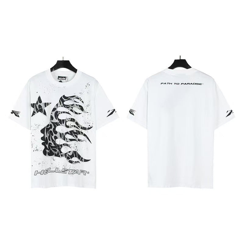 designer clothing designer mens t shirt Gal Summer T-shirts Black White Fashion Men Women Tshirts Letters luxury t shirt Clothing ragazzi designer t