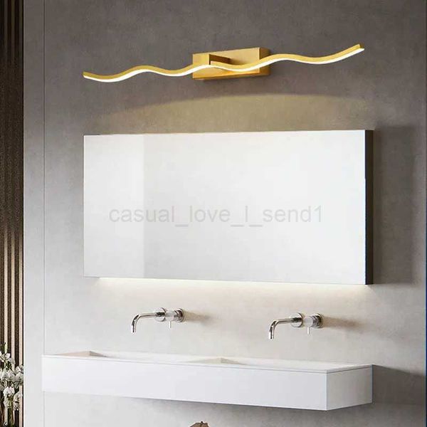 Minimalist Led Wall Light Home Decor Mirror Bathroom Wall Lamp 120 100 80 60cm Wall Sconce Light Bathroom Front Lamp LuminairesCL240722