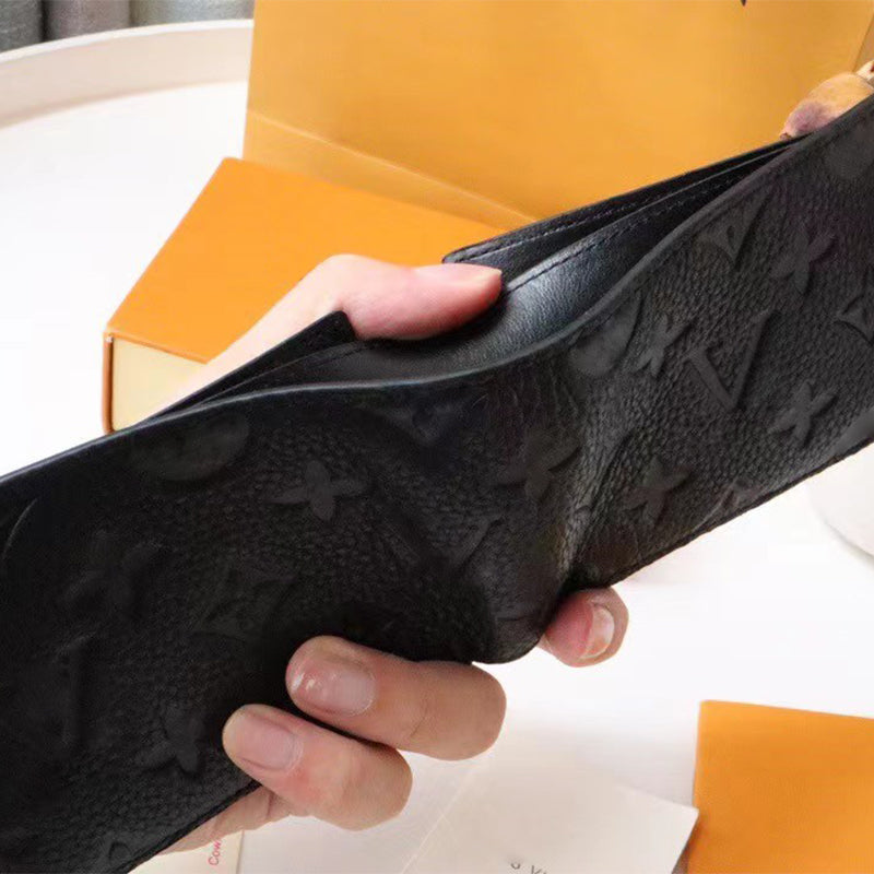 Classic mens wallet 100% genuine leather coin purse for women short wallet High Quality luxury card holders designer Designer Bag pocket wallet card