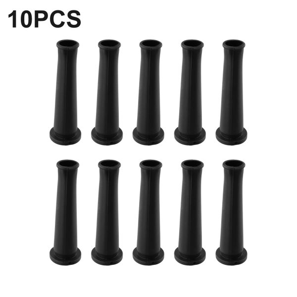 5-10pcs 9mm Black Rubber Wire Protector Cable Sleeve Boot Cover For Angle Grinder Power Cord Protective Power Tools