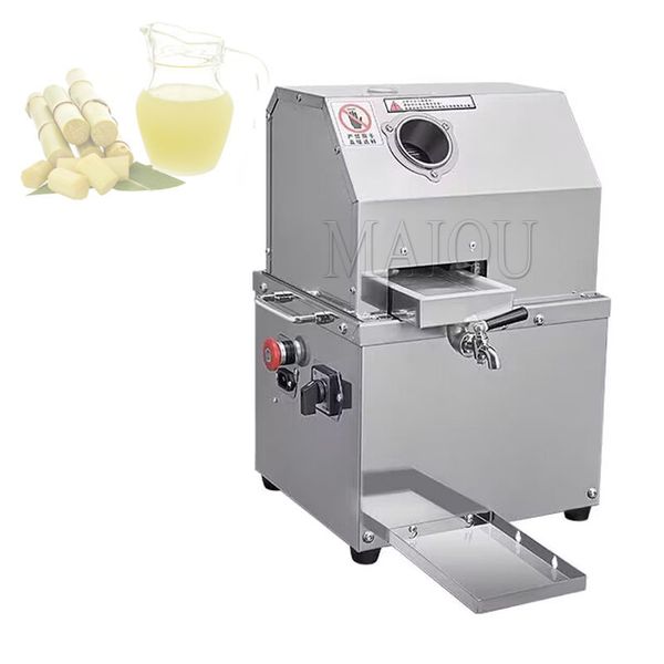 Industrial Commercial Electric Sugar Cane Sugarcane Press Juice Juicer Squeezing Extracting Extractor Making Machine