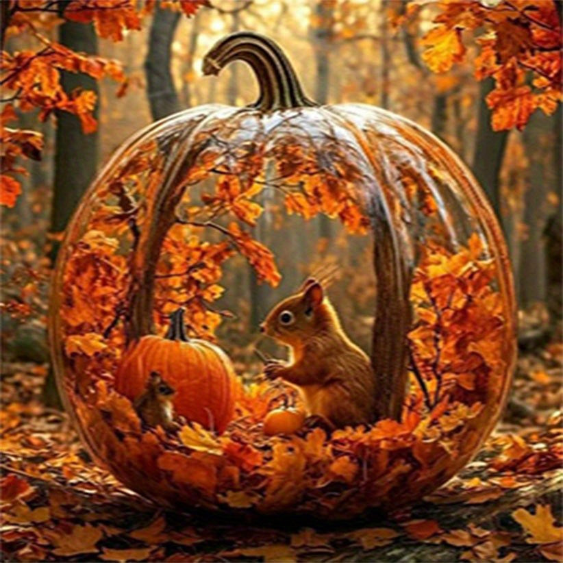 TEMU Cute Animal Diamond Painting Kit! Diy Frameless Drill Decor, Mosaic For Beginners. Ideal Birthday Gift, Home & Wall Decoration. Diamond Stitch