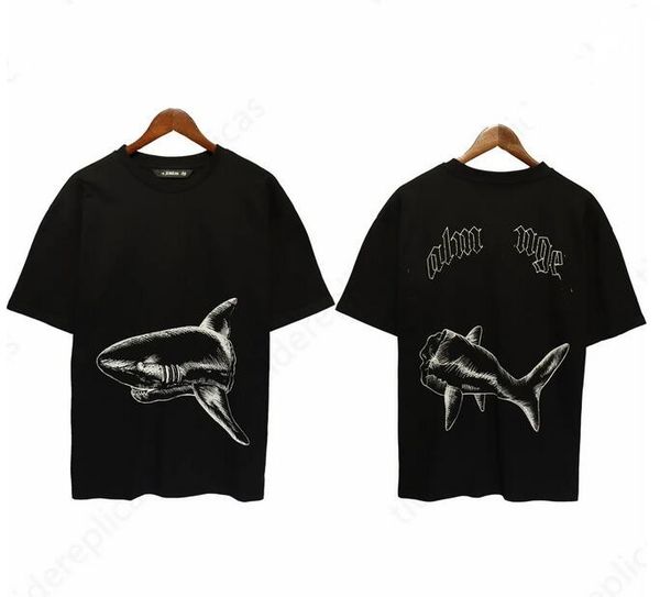 Palms Angles Brand Men&#039;s T Shirts Graffiti Shirt Palms Palmangel City Designer Inkjet Palms Angles Hoodie Sailboat Short-sleeved Casual