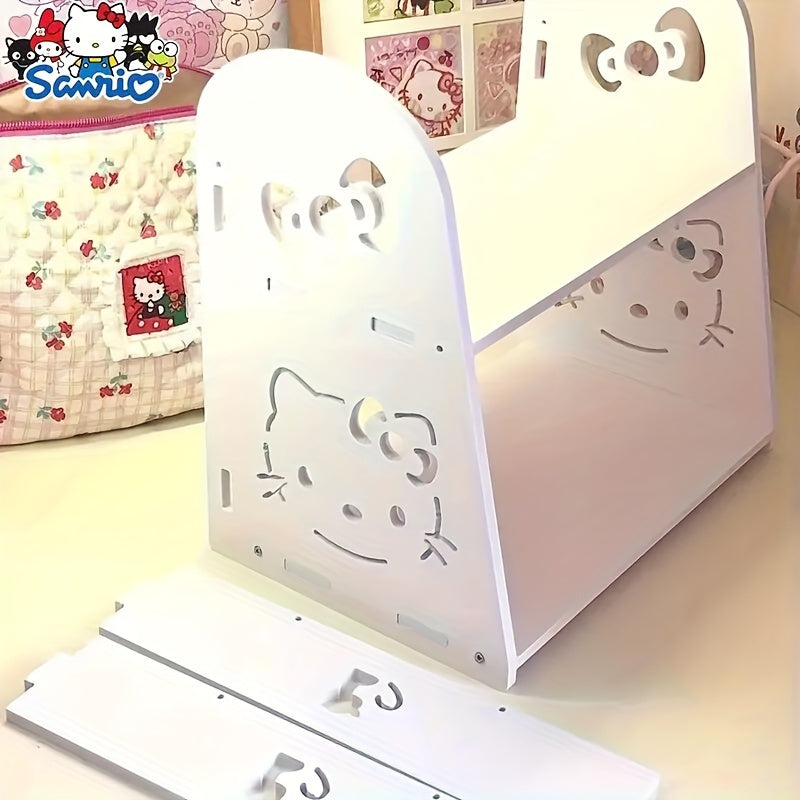 TEMU 1pc Authorized By For Hello Kitty For Cinnamoroll For Kuromi Bookshelf Desktop Bookshelf Tilted Mini Bookshelf For Desk Tabletop Bookshelf For