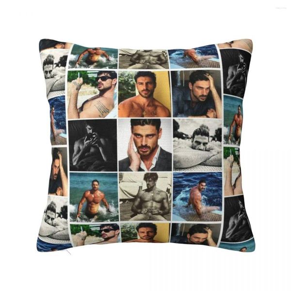 Pillow Cute Happy Pomeranian Puppy Dog Throw Decor Decorative Sofa Christmas Covers