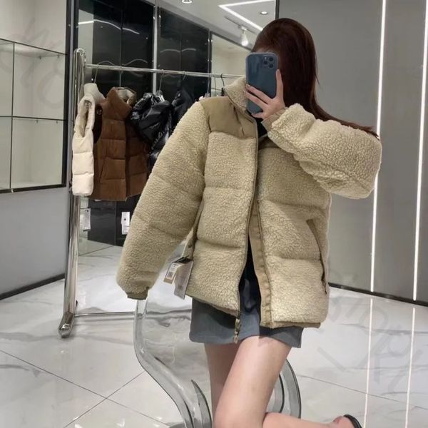 Women Jacket Fleece Jacket Man Faux Shearling Outerwear Coats Lambs Wool Winter Coat Parka Overcoat Casual Plus Size XXL Fashion Thick Warm