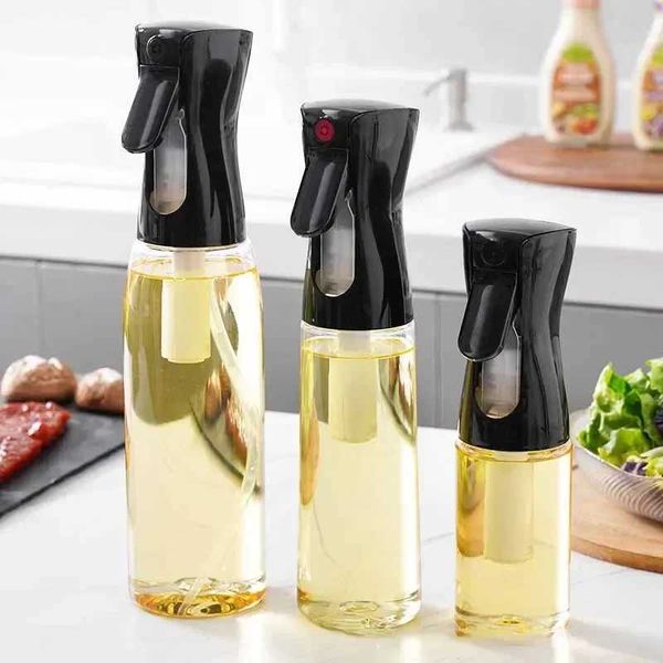 200-300-500ML Oil Spray Bottle Kitchen Tool Cooking Olive Oil Dispenser Camping BBQ Baking Vinegar Soy Sauce Sprayer ContainersXJ241227